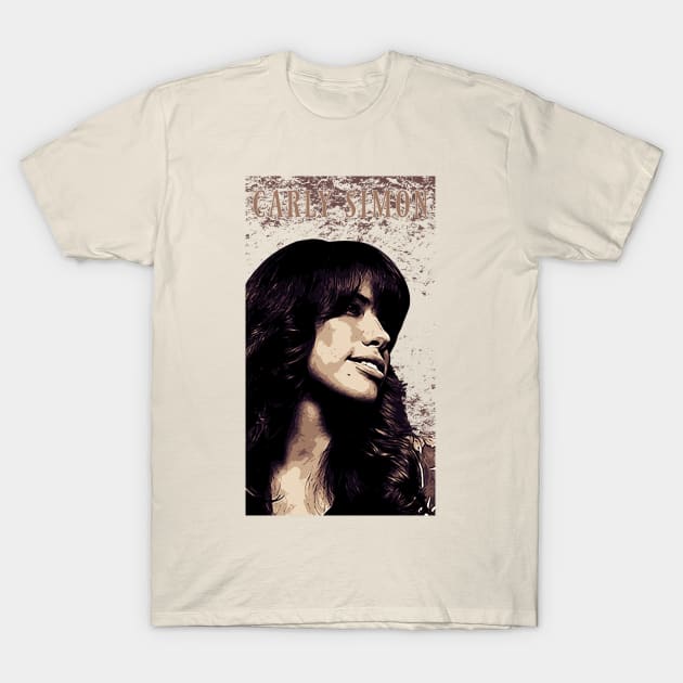 Carly simon T-Shirt by Degiab